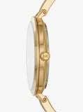 Buy Shop Michael Kors Jaryn Quartz Gold Dial Two Tone Steel Strap Watch for Women - MK4341 USA Online
