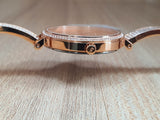 Buy Shop Michael Kors Jaryn Quartz Rose Gold Dial Rose Gold Steel Strap Watch For Women - MK3785 USA Online