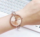 Buy Shop Michael Kors Jaryn Quartz Rose Gold Dial Rose Gold Steel Strap Watch For Women - MK3785 USA Online