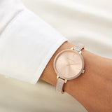 Buy Shop Michael Kors Jaryn Quartz Rose Gold Dial Rose Gold Steel Strap Watch For Women - MK3785 USA Online