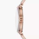 Buy Shop Michael Kors Jaryn Quartz Rose Gold Dial Rose Gold Steel Strap Watch For Women - MK3785 USA Online