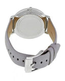 Buy Shop Michael Kors Jaryn Quartz Silver Dial Grey Leather Strap Watch For Women - MK2470 USA Online
