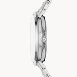 Buy Shop Michael Kors Jaryn Quartz Silver Dial Silver Steel Strap Watch For Women - MK3499 USA Online