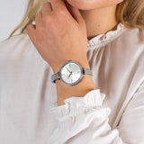 Buy Shop Michael Kors Jaryn Quartz Silver Dial Silver Steel Strap Watch For Women - MK3783 USA Online