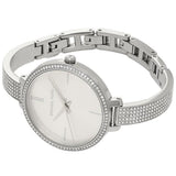 Buy Shop Michael Kors Jaryn Quartz Silver Dial Silver Steel Strap Watch For Women - MK3783 USA Online