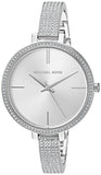 Buy Shop Michael Kors Jaryn Quartz Silver Dial Silver Steel Strap Watch For Women - MK3783 USA Online