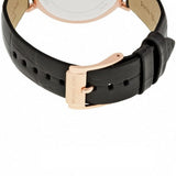 Buy Shop Michael Kors Jaryn Quartz White Dial Black Leather Strap Watch For Women - MK2472 USA Online