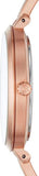 Buy Shop Michael Kors Jaryn Rose Gold Dial Rose Gold Steel Strap Watch For Women - MK3547 USA Online
