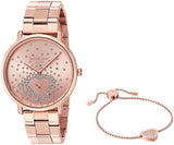 Buy Shop Michael Kors Jaryn Rose Gold Dial Rose Gold Steel Strap Watch for Women - MK3621 USA Online