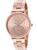 Buy Shop Michael Kors Jaryn Rose Gold Dial Rose Gold Steel Strap Watch for Women - MK3621 USA Online