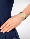 Buy Shop Michael Kors Jaryn Quartz Gold Dial Two Tone Steel Strap Watch for Women - MK4341 USA Online