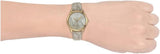 Buy Shop Michael Kors Jaycie Quartz Gold Dial White Leather Strap Watch for Women - MK2861 USA Online