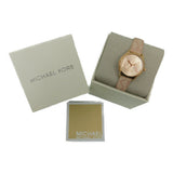 Buy Shop Michael Kors Jaycie Quartz Rose Gold Dial Pink Leather Strap Watch for Women - MK2879 USA Online