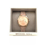 Buy Shop Michael Kors Jaycie Quartz Rose Gold Dial Pink Leather Strap Watch for Women - MK2879 USA Online
