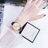 Buy Shop Michael Kors Jaycie Three Hand Gold Dial Brown Leather Strap Watch for Women - MK2862 USA Online