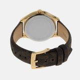 Buy Shop Michael Kors Jaycie Three Hand Gold Dial Brown Leather Strap Watch for Women - MK2862 USA Online