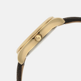 Buy Shop Michael Kors Jaycie Three Hand Gold Dial Brown Leather Strap Watch for Women - MK2862 USA Online