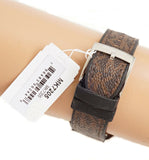 Buy Shop Michael Kors Jessa Multifunction Silver Dial Brown Leather Strap Watch For Women - MK7205 USA Online
