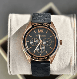 Buy Shop Michael Kors Jessa Quartz Black Dial Black Silicone Strap Watch For Women - MK7266 USA Online