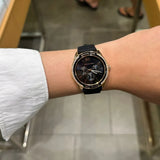 Buy Shop Michael Kors Jessa Quartz Black Dial Black Silicone Strap Watch For Women - MK7266 USA Online