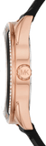 Buy Shop Michael Kors Jessa Quartz Black Dial Black Silicone Strap Watch For Women - MK7266 USA Online