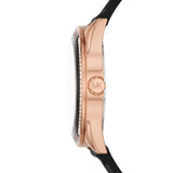Buy Shop Michael Kors Jessa Quartz Black Dial Black Silicone Strap Watch For Women - MK7266 USA Online