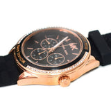 Buy Shop Michael Kors Jessa Quartz Black Dial Black Silicone Strap Watch For Women - MK7266 USA Online