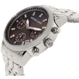 Buy Shop Michael Kors Jet Set Chronograph Blue Dial Silver Steel Strap Watch for Women - MK5021 USA Online
