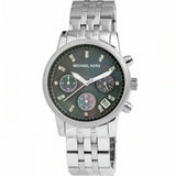 Buy Shop Michael Kors Jet Set Chronograph Blue Dial Silver Steel Strap Watch for Women - MK5021 USA Online
