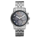 Buy Shop Michael Kors Jet Set Chronograph Blue Dial Silver Steel Strap Watch for Women - MK5021 USA Online