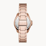 Buy Shop Michael Kors Kacie Three Hand Black Dial Rose Gold Steel Strap Watch for Women - MK6930 USA Online