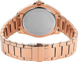 Buy Shop Michael Kors Kacie Three Hand Black Dial Rose Gold Steel Strap Watch for Women - MK6930 USA Online