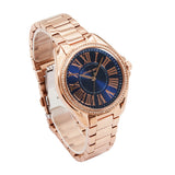 Buy Shop Michael Kors Kacie Three Hand Black Dial Rose Gold Steel Strap Watch for Women - MK6930 USA Online