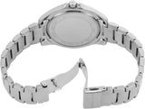 Buy Shop Michael Kors Kacie Three-Hand Gold Dial Silver Steel Strap Watch for Women - MK4854 USA Online