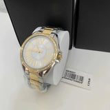 Buy Shop Michael Kors Kacie Three Hand Silver Dial Two Tone Steel Strap Watch for Women - MK6931 USA Online