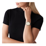 Buy Shop Michael Kors Kacie Three Hand Silver Dial Two Tone Steel Strap Watch for Women - MK6931 USA Online