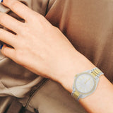 Buy Shop Michael Kors Kacie Three Hand Silver Dial Two Tone Steel Strap Watch for Women - MK6931 USA Online