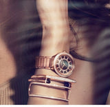 Buy Shop Michael Kors Kerry Black Mother of Pearl Dial Rose Gold Dial Watch for Women - MK3397 USA Online