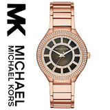 Buy Shop Michael Kors Kerry Black Mother of Pearl Dial Rose Gold Dial Watch for Women - MK3397 USA Online