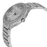 Buy Shop Michael Kors Kerry Crystal Pave Silver Dial Silver Steel Strap Watch For Women - MK3359 USA Online