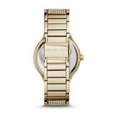 Buy Shop Michael Kors Kerry Crystals Gold Dial Gold Steel Strap Watch For Women - MK3360 USA Online
