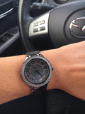Buy Shop Michael Kors Kerry Gunmetal Dial Steel Strap Watch for Women - MK3410 USA Online
