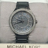 Buy Shop Michael Kors Kerry Gunmetal Dial Steel Strap Watch for Women - MK3410 USA Online