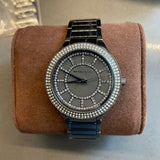 Buy Shop Michael Kors Kerry Gunmetal Dial Steel Strap Watch for Women - MK3410 USA Online