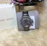 Buy Shop Michael Kors Kerry Gunmetal Dial Steel Strap Watch for Women - MK3410 USA Online