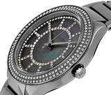 Buy Shop Michael Kors Kerry Gunmetal Dial Steel Strap Watch for Women - MK3410 USA Online