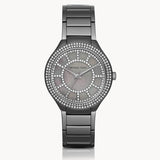 Buy Shop Michael Kors Kerry Gunmetal Dial Steel Strap Watch for Women - MK3410 USA Online