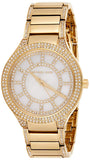 Buy Shop Michael Kors Kerry Mother of Pearl Dial Gold Steel Strap Watch for Women - MK3312 USA Online