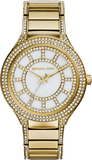 Buy Shop Michael Kors Kerry Mother of Pearl Dial Gold Steel Strap Watch for Women - MK3312 USA Online