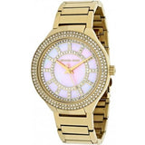 Buy Shop Michael Kors Kerry Mother of Pearl Dial Gold Steel Strap Watch for Women - MK3396 USA Online